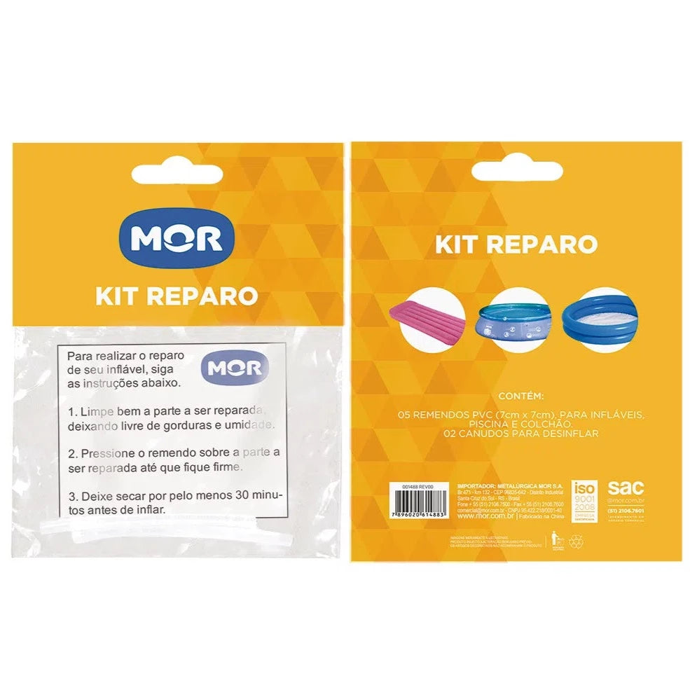 KIT REPARO P/ PISCINA MOR