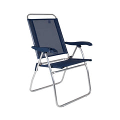 CADEIRA PRAIA RECLINAVEL BOREAL AZUL MARINHO MOR