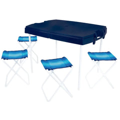 MESA DOBRAVEL BANQUETAS 84X64X68 MM MOR