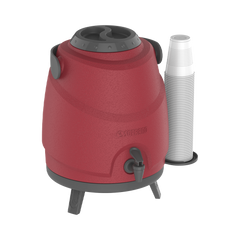 GARRAFAO TERMICO 9LT VERMELHO SOPRANO
