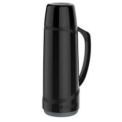 GARRAFA TERMICA 1L DECORADA PRETA SOPRANO