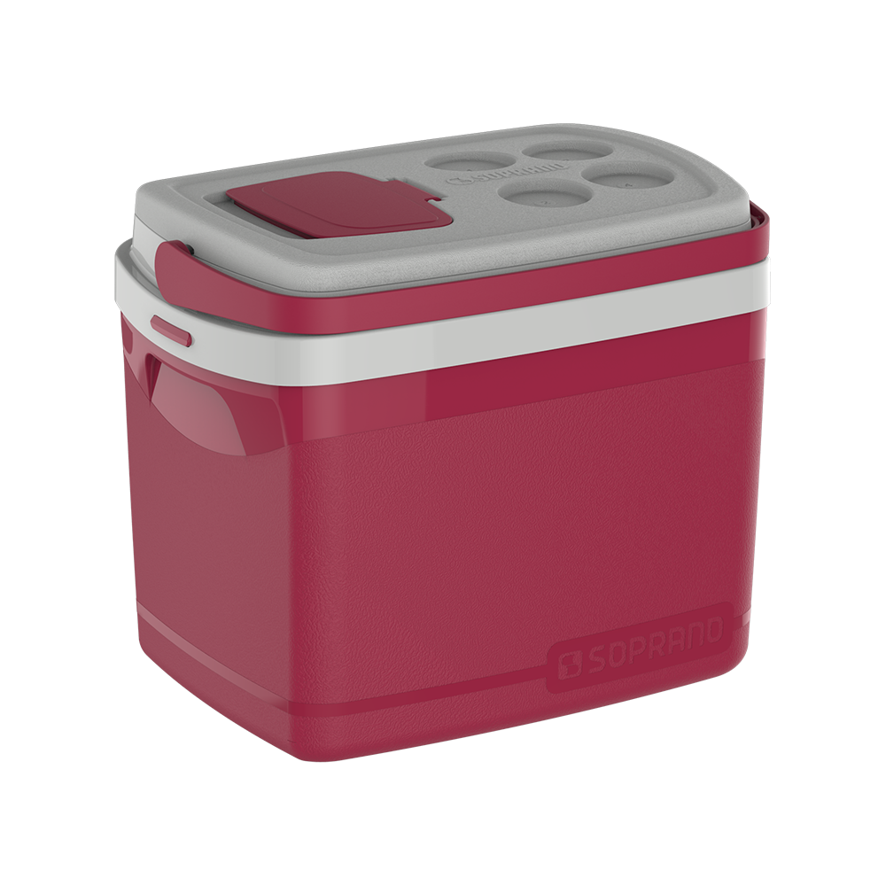 CAIXA TERMICA 32L VERMELHA SOPRANO