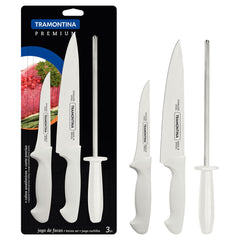 JOGO FACA INOX 3PC PREMIUM 24499/812 TRAMONTINA