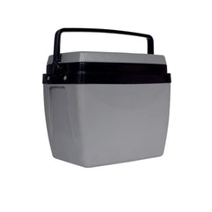 CAIXA TERMICA 26L CINZA C/ PRETO MOR