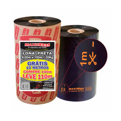 LONA PRETA 4X100 100 MICRAS MAXLONA