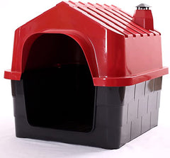 CASA PLASTICA DURA HOUSE N1 DURAPETS VERMELHA