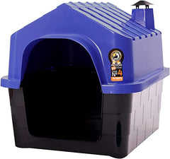 CASA PLASTICA DURA HOUSE N4 DURAPETS AZUL