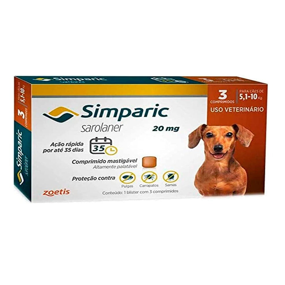 SIMPARIC 20MG DE 5,1 A 10KG