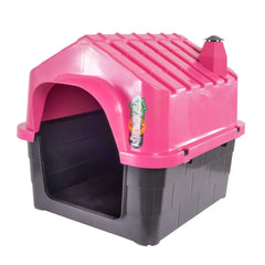 CASA PLASTICA DURA HOUSE N3 DURAPETS ROSA