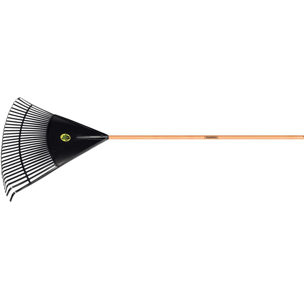 VASSOURA JARDIM PLAST 30 DENTES CB120 CM 77856/804 TRAMONTINA