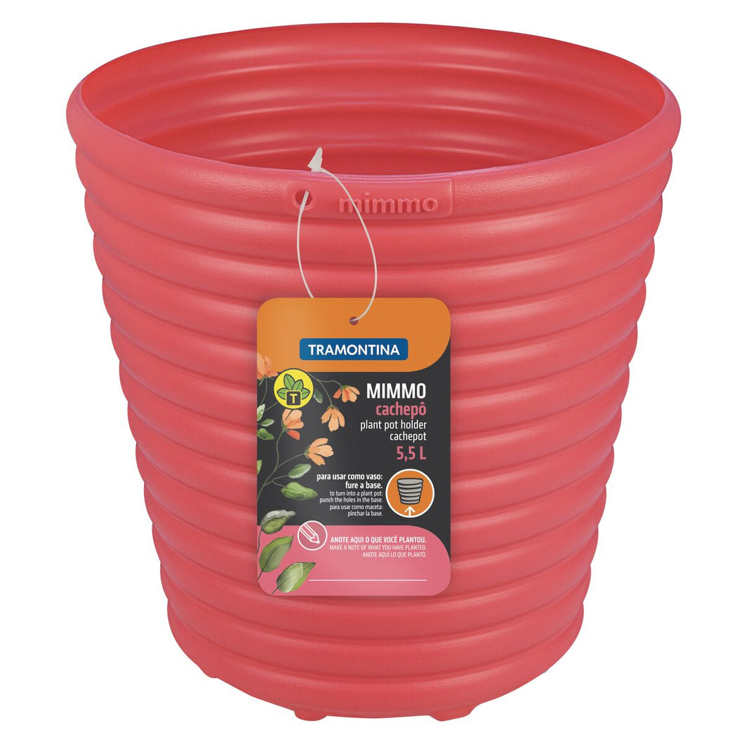 CACHEPO/VASO MIMMO ROSA 5,5L 78125/213 TRAMONTINA
