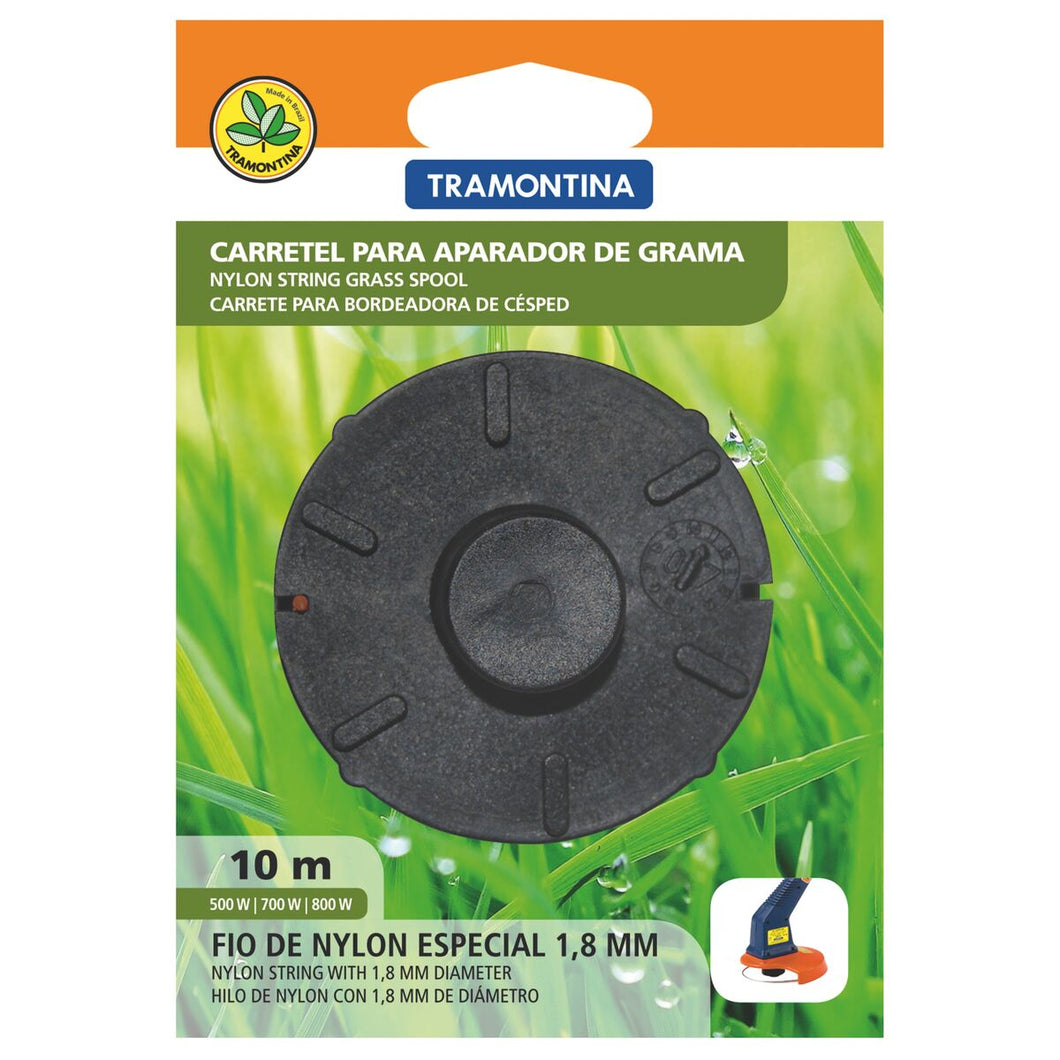 CARRETEL NYLON 2F 1,8MM 10M P/ APARADOR DE GRAMA 78797/284 TRAMONTINA