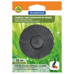 CARRETEL NYLON 2F 1,8MM 10M P/ APARADOR DE GRAMA 78797/284 TRAMONTINA