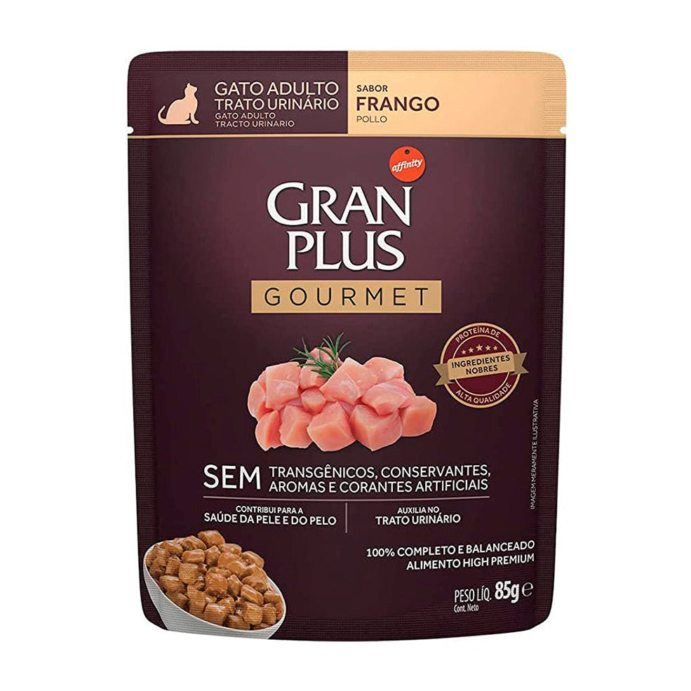 GRANPLUS SACHE GATO ADULTO TRATO URINARIO FRANGO 85GR