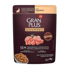 GRANPLUS SACHE GATO ADULTO TRATO URINARIO FRANGO 85GR