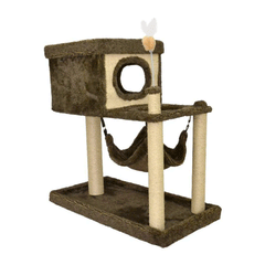 ARRANHADOR MAXIMUS EM PELUCIA E SISAL 84X44X87 CM