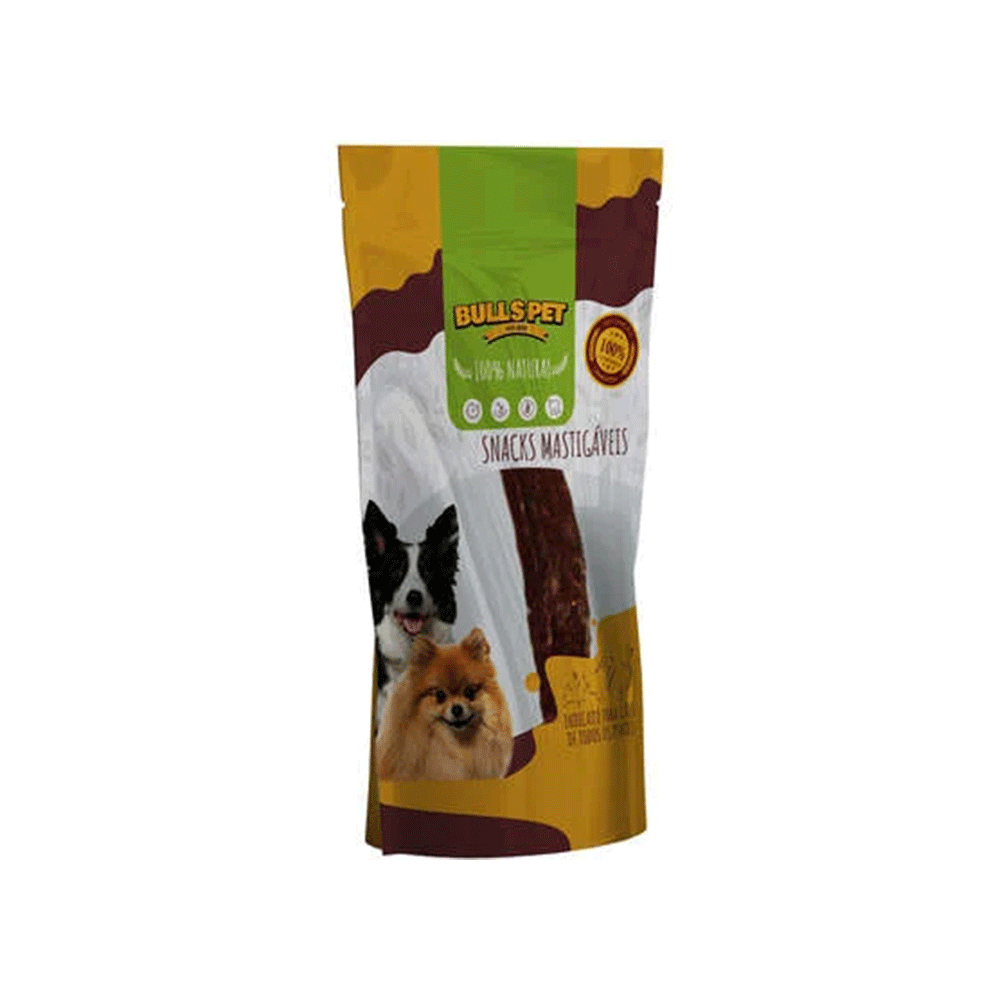 PETISCO BULLS PET FILEZINHO CARNE P/ CAES C/ 3 UNDS