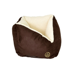 CAMA NAPOLI EM TECIDO SUEDE, PELUCIA E COM ZIPER 45X45X35CM