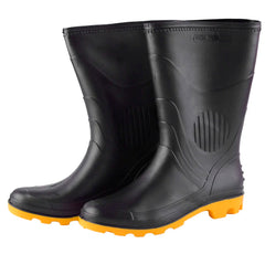 BOTA PRETA PVC C/ FORRO N37/38 GRENDENE