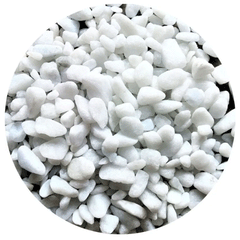 PEDRA SEIXO BRANCO N 3 SACO 15KG