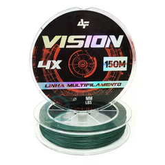 LINHA DE PESCA VISION X4 150M DARK GREEN 0,43 70LBS