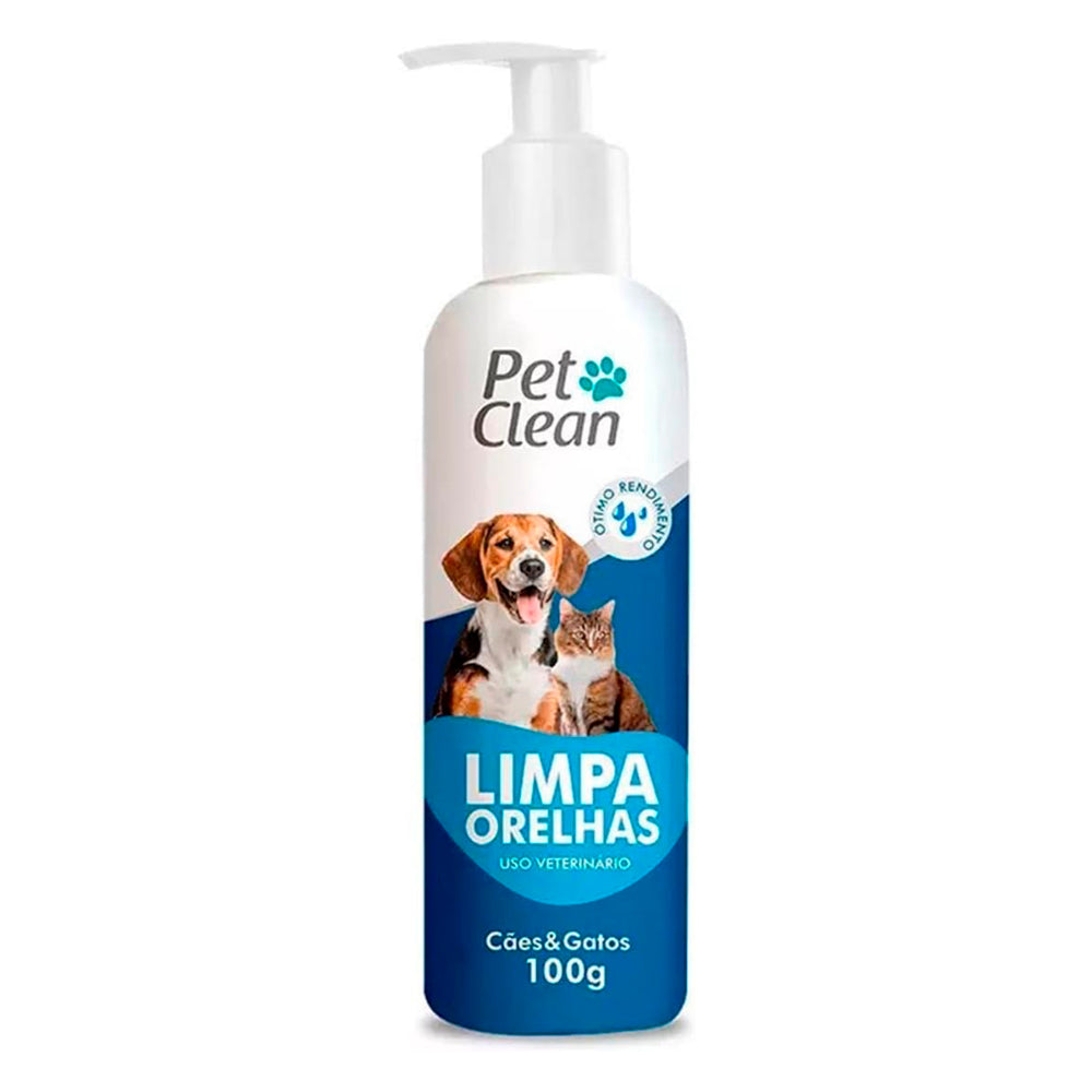 LIMPADOR DE ORELHA PET CLEAN 100GR