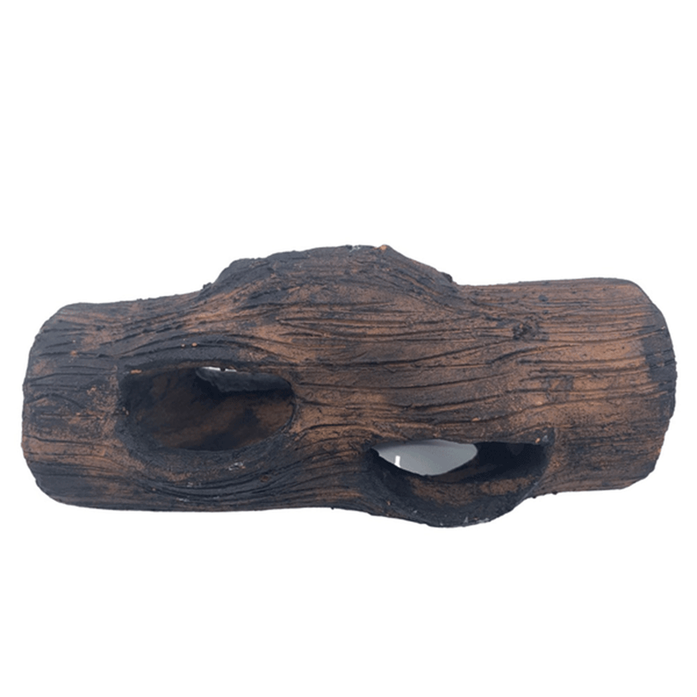 ENFEITE AQUARIO CERAMICA TRONCO PEQUENO