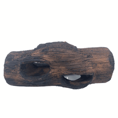 ENFEITE AQUARIO CERAMICA TRONCO PEQUENO