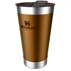 COPO TERMICO C/ TAMPA DOURADO 473ML STANLEY