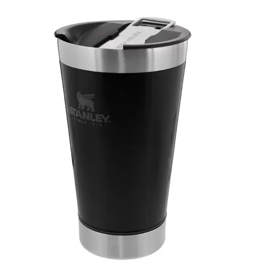 COPO TERMICO C/ TAMPA PRETO 473ML STANLEY