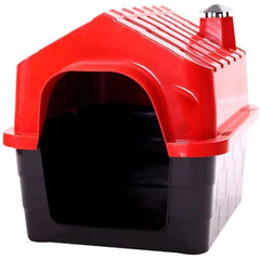 CASA PLASTICA DURA HOUSE N3 DURAPETS VERMELHA