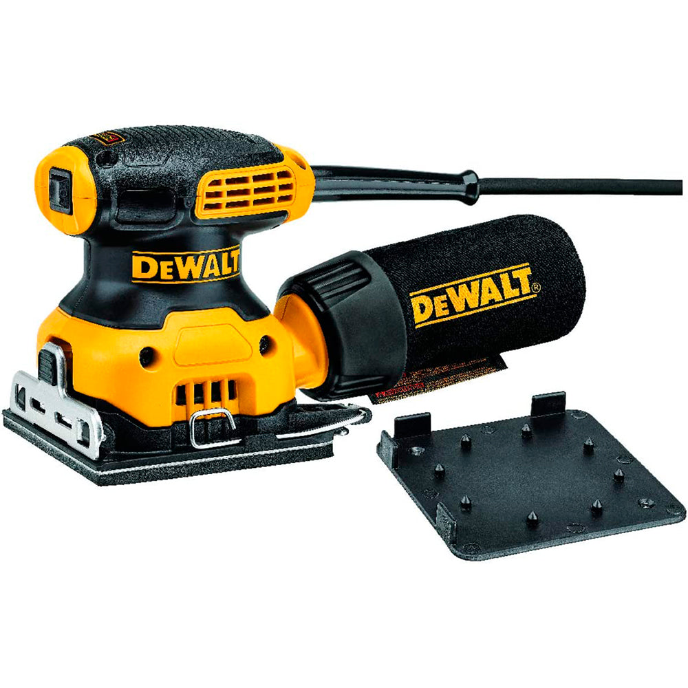 LIXADEIRA ORBITAL 1/4 DE FOLHA 127V DWE6411BR DEWALT