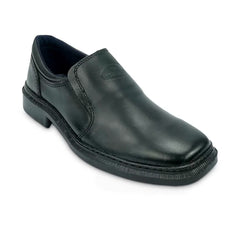 SAPATO SOCIAL ANILINA PRETO C/ ELASTICO REF.:20506 TOSCAFER N43