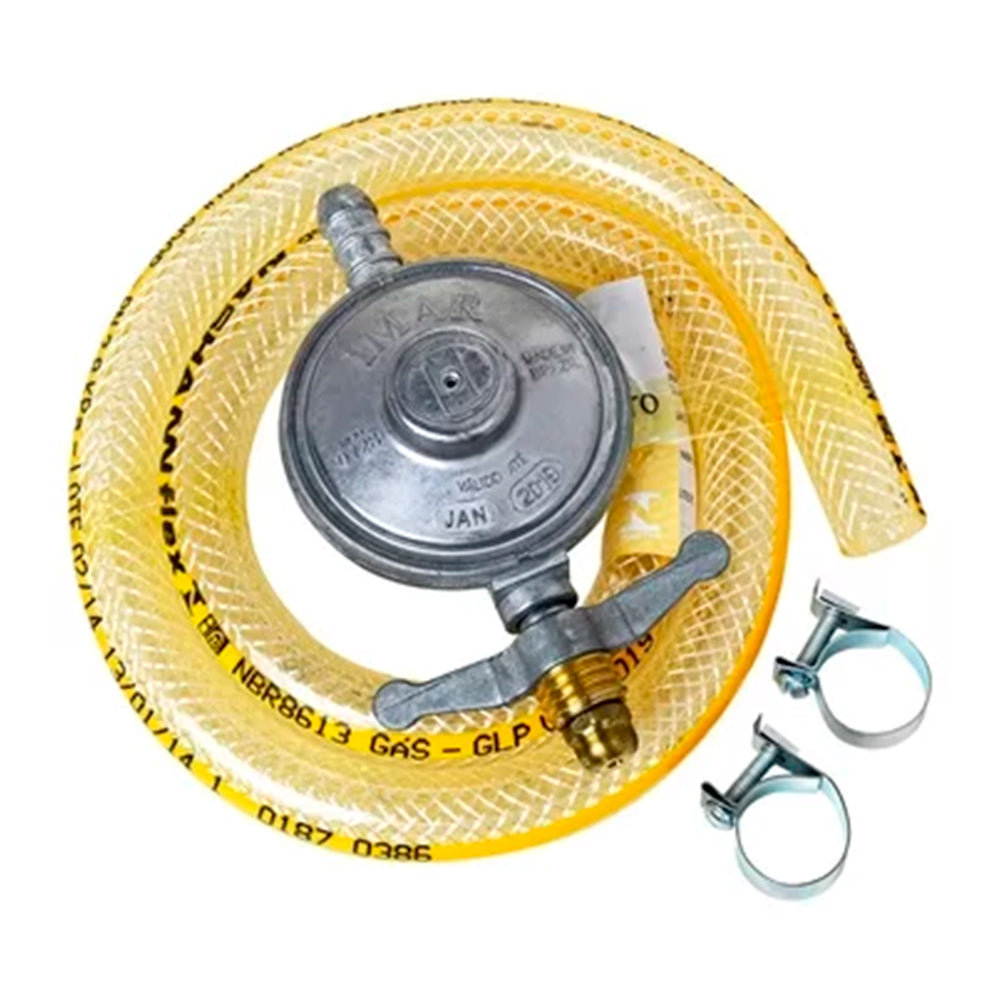 REGULADOR GAS C/ MANGUEIRA 80 CM MEDIO MOD 0728/02 IMAR