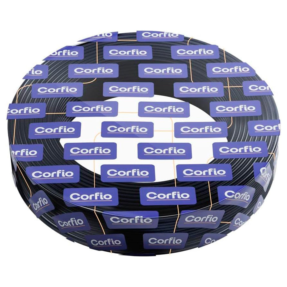 CABO FLEX 10MM PRETO CORFIO