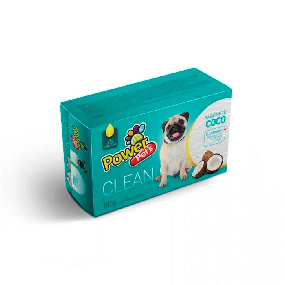 SABONETE POWERPETS COCO 80G