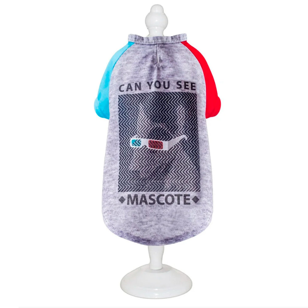 CAMISA PET CAN YOU SEE 3D TAMANHO G REF 921
