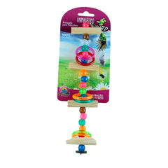 BRINQUEDO CORDAO MISTO P/ PSITACIDEOS TAMANHO P 2