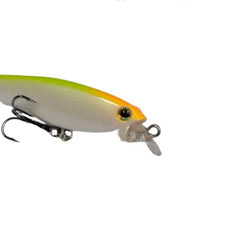 ISCA ARTIFICIAL FLEX MINNOW 7,5CM/7,2GR - COR 133 ORANGE/CHARTREUSE/PEARL