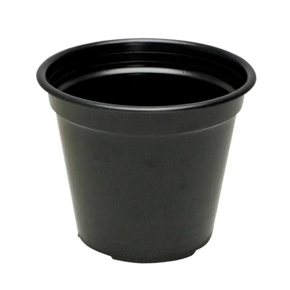 VASO PLASTICO PRETO N1