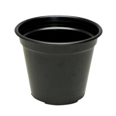 VASO PLASTICO PRETO N1