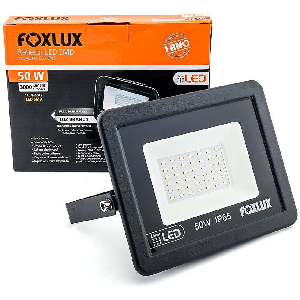 REFLETOR LED 50W 6500K FOXLUX
