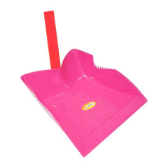 PA DE LIXO DE PLASTICO CABO LONGO 60CM GUIRADO