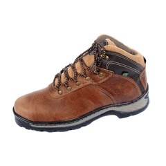 BOTINA TURBO BROWN REF 015 COURO BECBULL N38