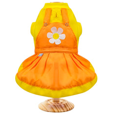 VESTIDO PET DAYSI LARANJA TAMANHO G REF 959
