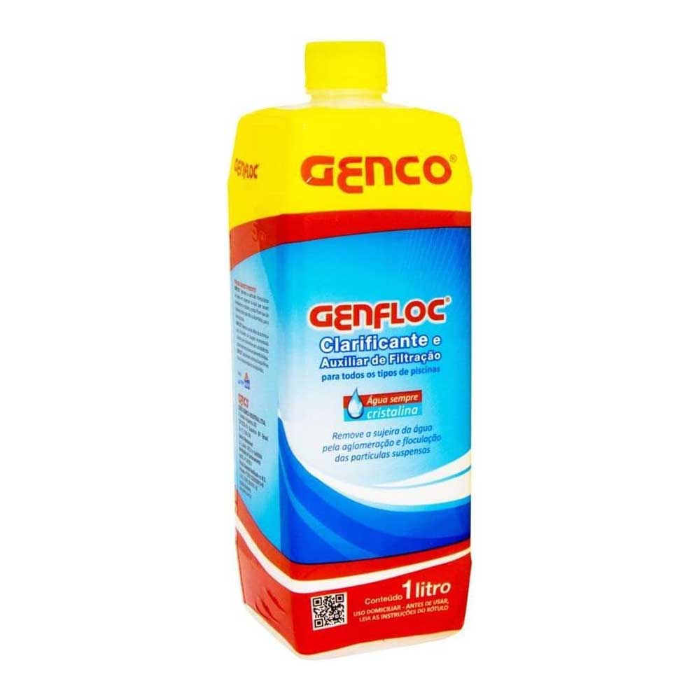 CLARIFICANTE AUXILIAR FILTRACAO GENFLOC 1L GENCO