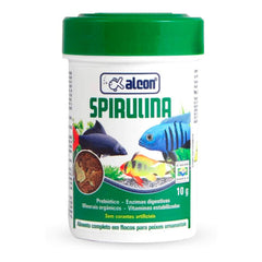 RACAO PEIXE ALCON SPIRULINA 10G