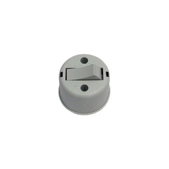 INTERRUPTOR DE 1 TECLA SIMPLES DE SOBREPOR 10A/250V~ EXTERNA CINZA PLUZIE
