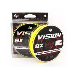 LINHA DE PESCA VISION X9 150M YELLOW 0.16