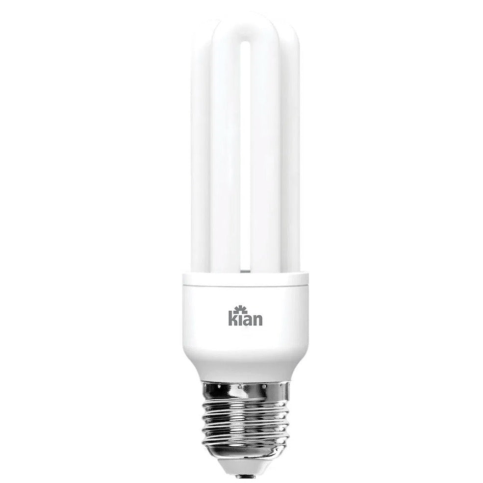 LAMPADA CFL RETA 15W BASE E27 BRANCA FRIA 110-130V KIAN